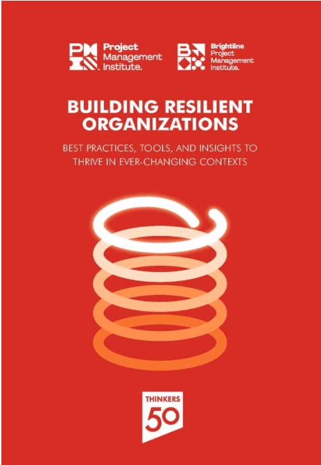 Capa do livro Building Resilient Organizations, Thinkers50