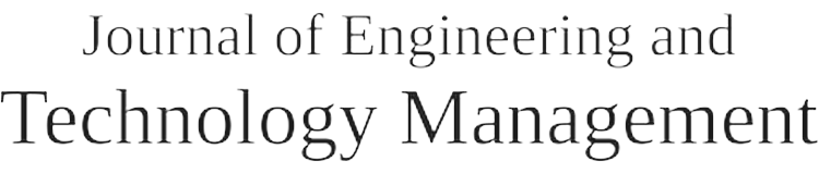 Journal of Engineering and Technology Management